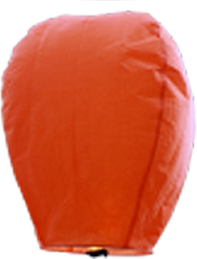 Sky Lanterns Orange