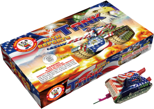 Tank Firework W/Report (box of 12)