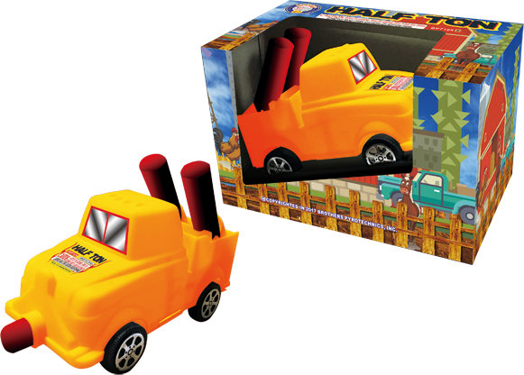 Orange Truck (Plastic)
