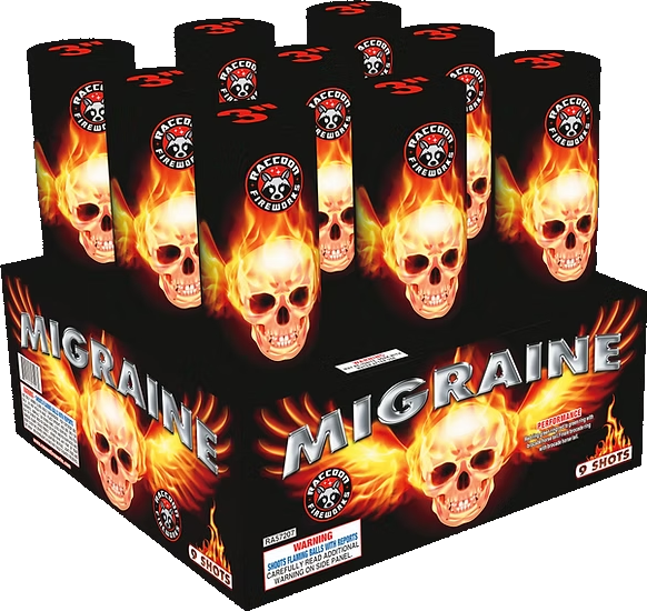 Migraine 3" 9 Shot